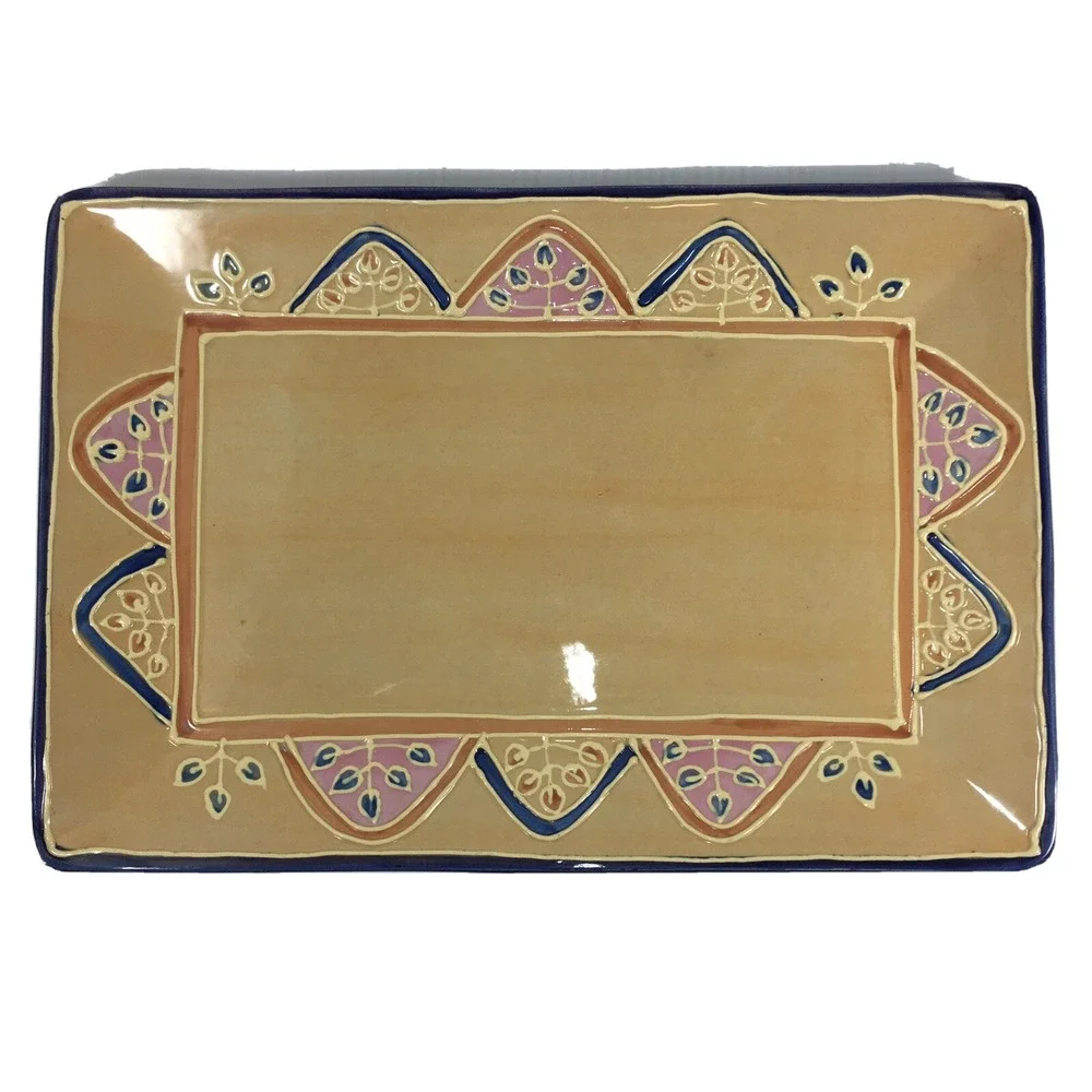 BLOCK BASICS Canyon PLATTER